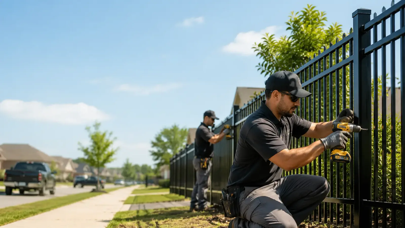 Metal Fence Installation in Saunderstown, RI